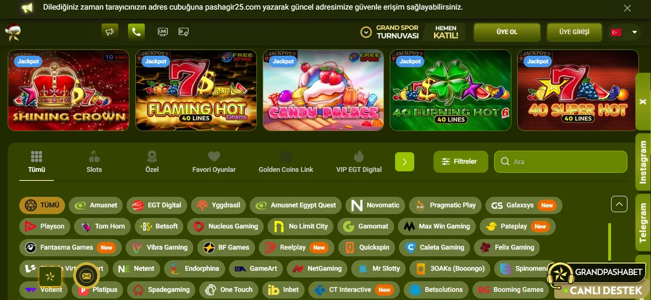 Grandpashabet mobil giriş ve uygulama