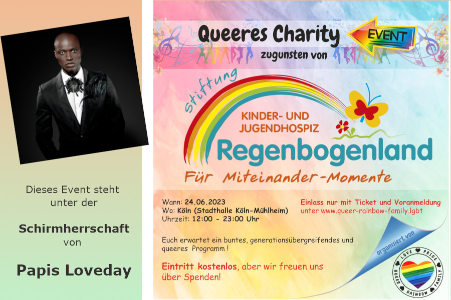 Programm Queer Charity Event